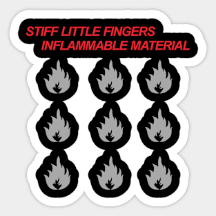 STIFF LITTLE FINGERS BAND Sticker